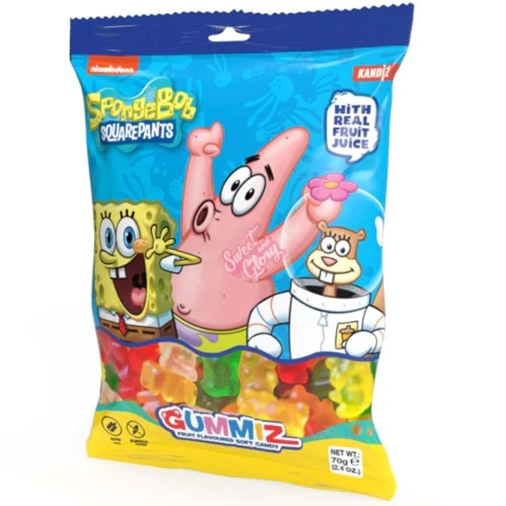 70 GR GUMMİZ AYICIK JELİBON