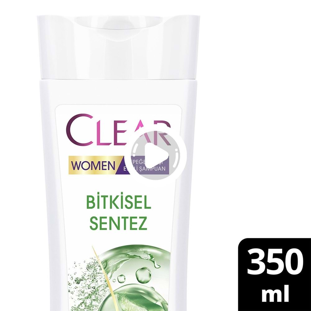 350 ML CLEAR SAÇTA HACİM BİTKİSEL SENTEZ ŞAMPUAN
