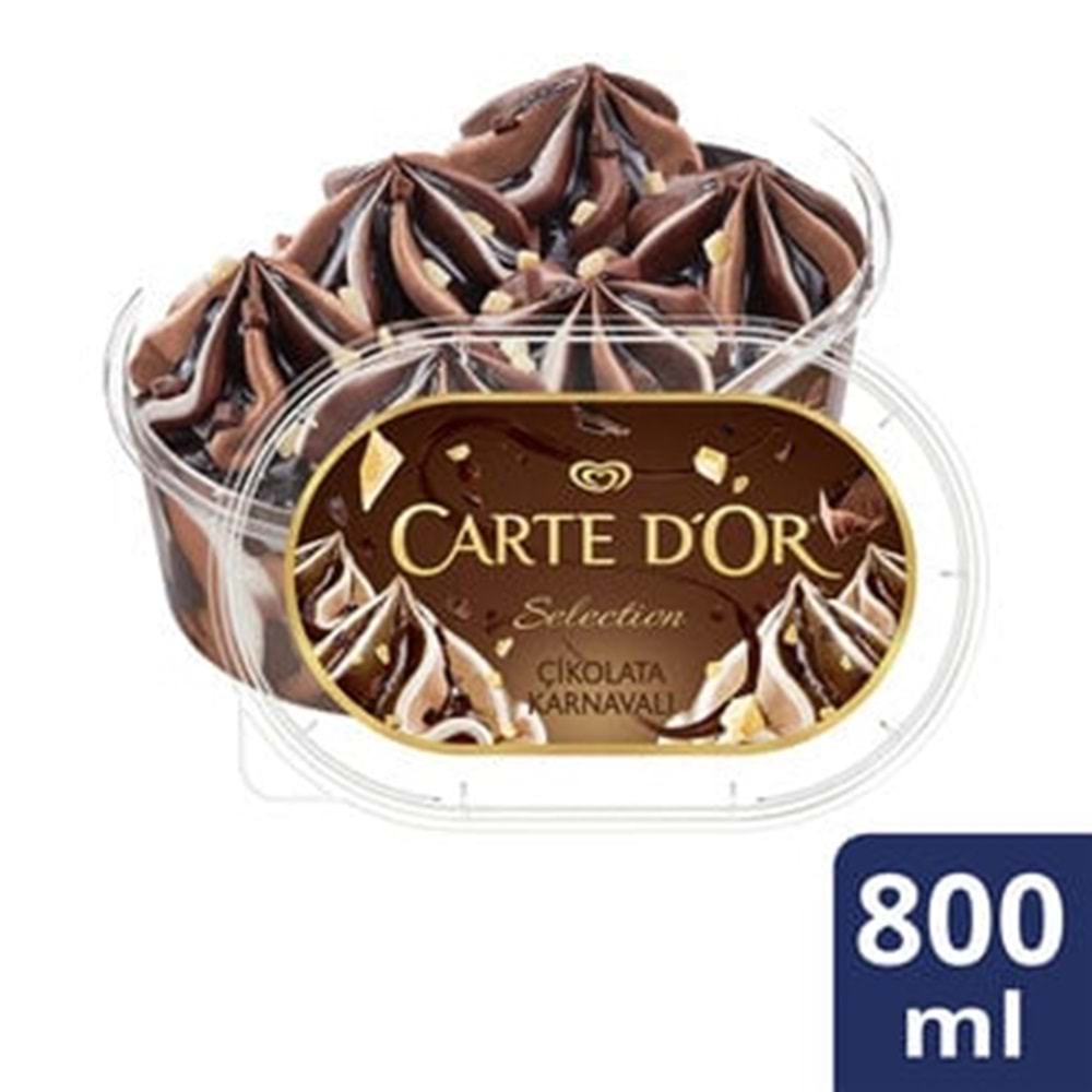 700 ML ALGİDA CARTEDOR SELECTİION ÇİKOLATA VANİLYA