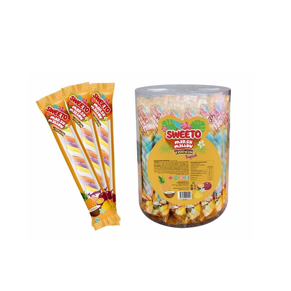 20 GR SWEETO TROPİKAL MARSMELOW JELİBON