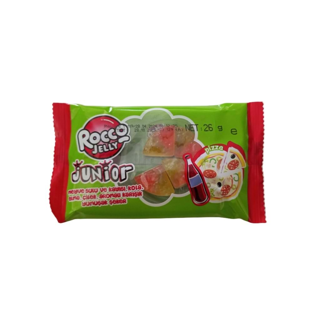 28 GR ROCCO JELLY FASTFOOD PİZZA ŞEKER