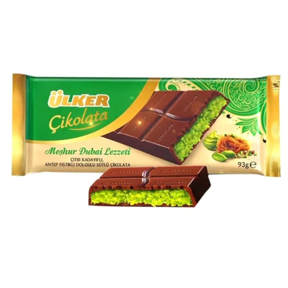93 GR ÜLKER DUBAİ ÇİKOLATASI