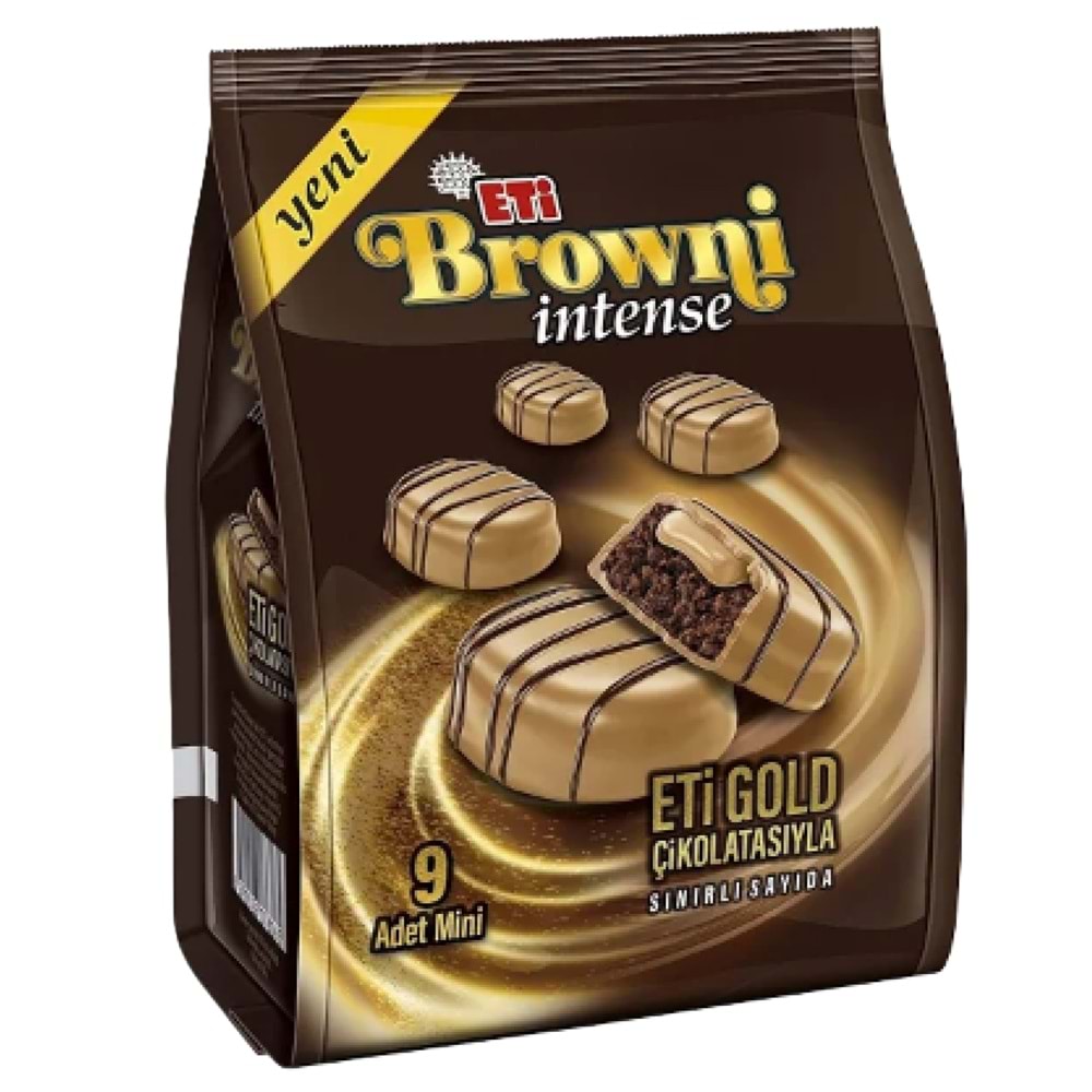 135 GR ETİ BROWNİ İNTENSE MİNİ GOLD ÇİKOLATA