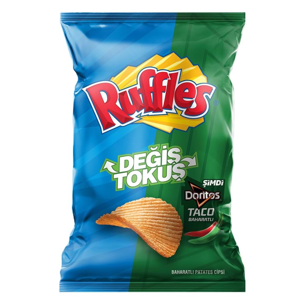 105 GR RUFFLES DEĞİŞ TOKUŞ PATATES CİPS