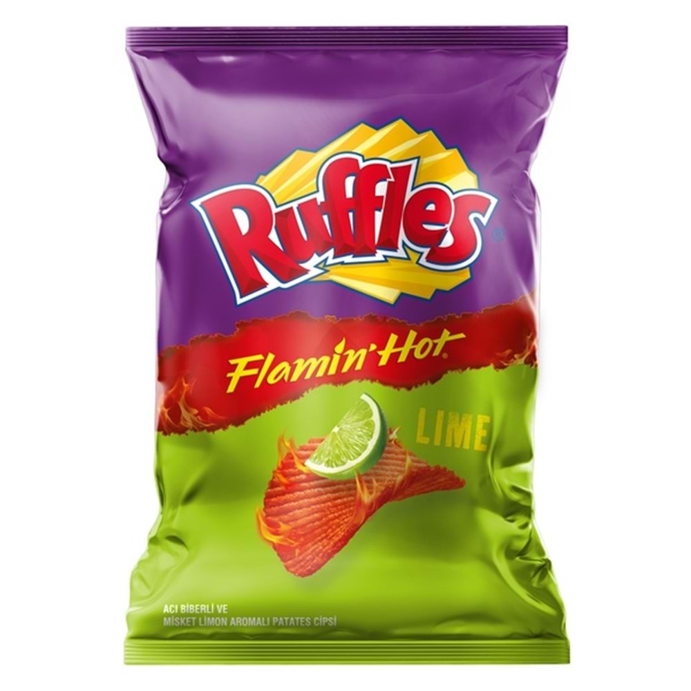 105 GR RUFFLES FLAMİN HOT LİME