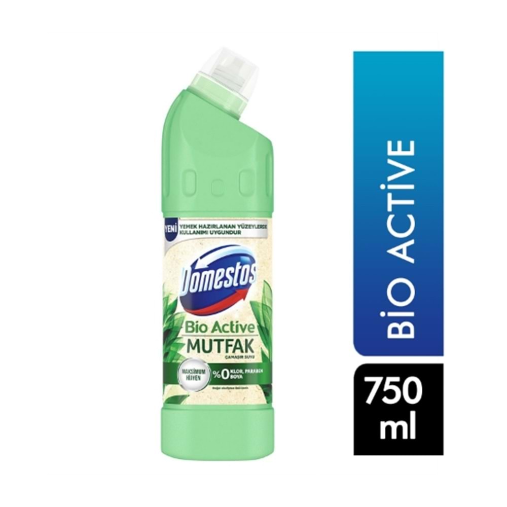 750 ML DOMESTOS BİO ACTİVE MUTFAK ULTRA ÇAMAŞIR SUYU