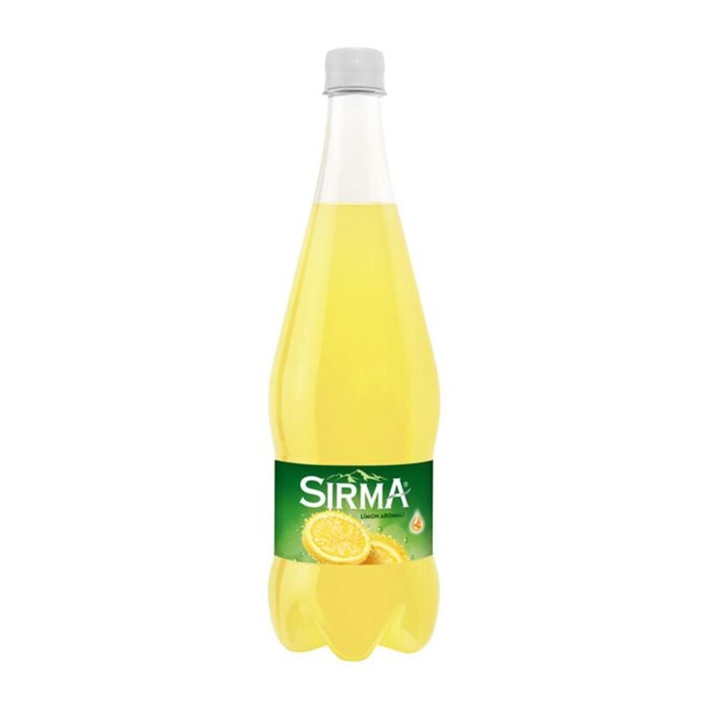 1 L SIRMA LİMON LEZZET DOĞAL MİNERALLİ MADENSUYU