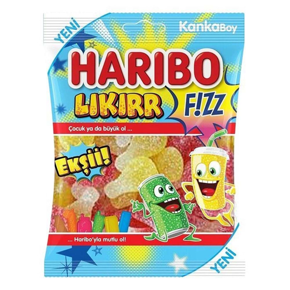 80 GR HARİBO EKŞİ LIKIRR FİZZ