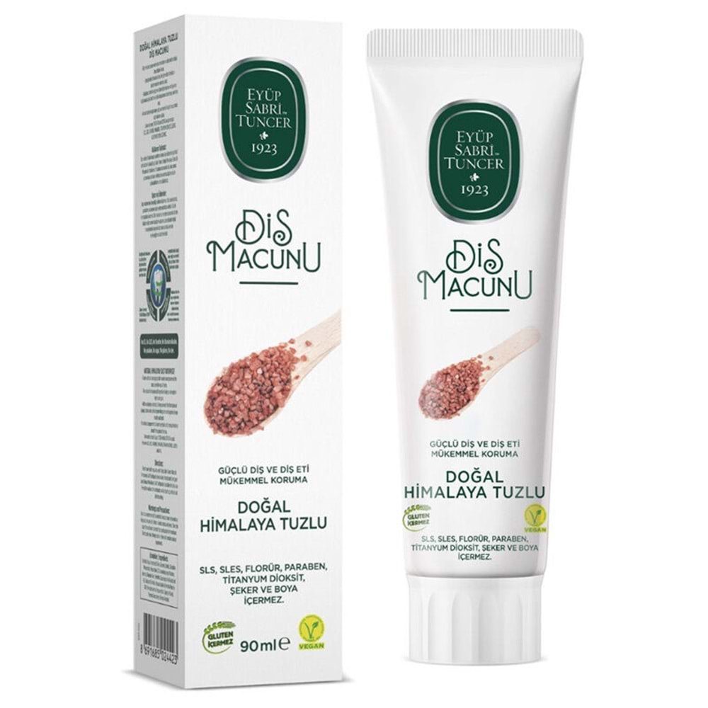 90 ML EYÜP SABRİ TUNCER DOĞAL HİMALAYA TUZLU DİŞ MACUNU