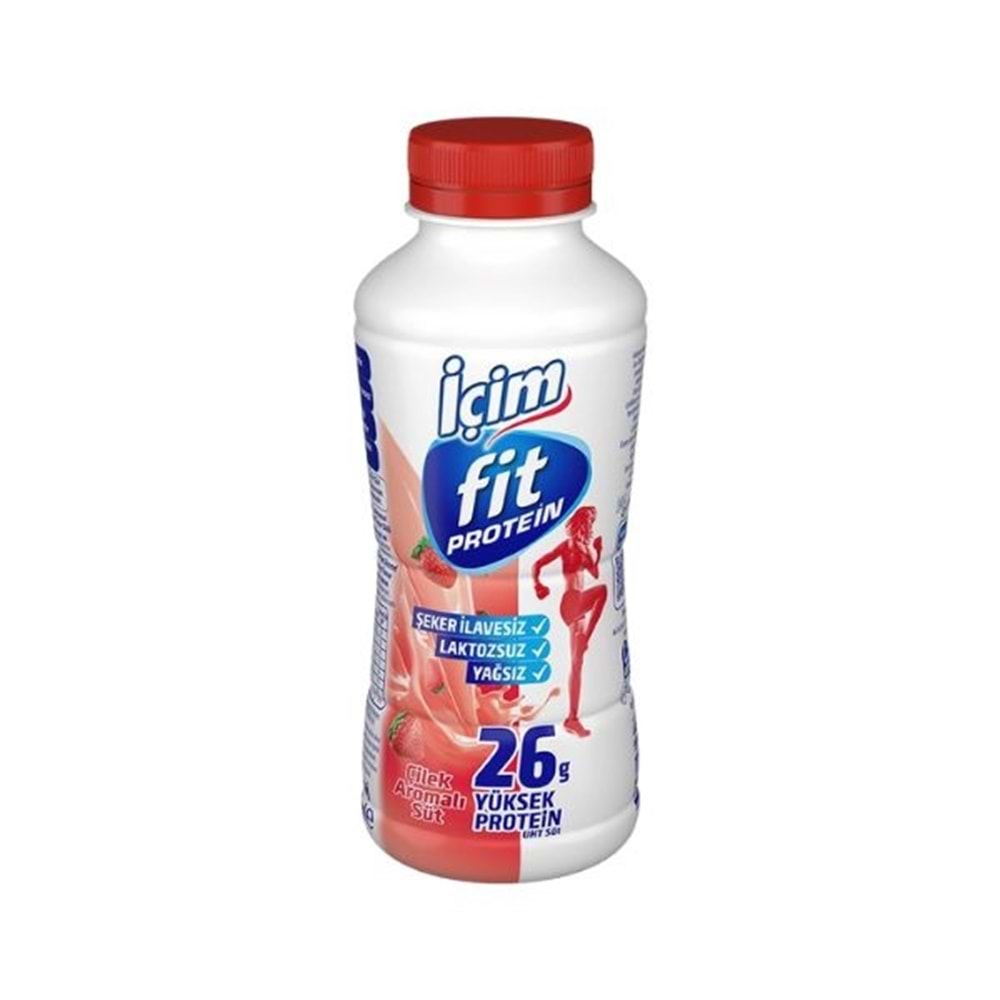 400 ML İÇİM FİT ÇİLEK AROMALI PROTEİN SÜT