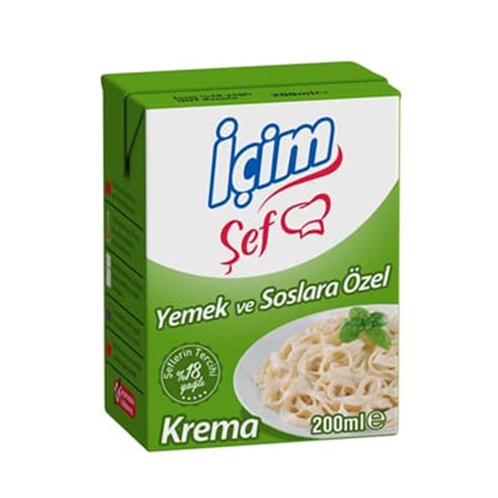 200 ML İÇİM ŞEF KREMA YARIM YAĞLI