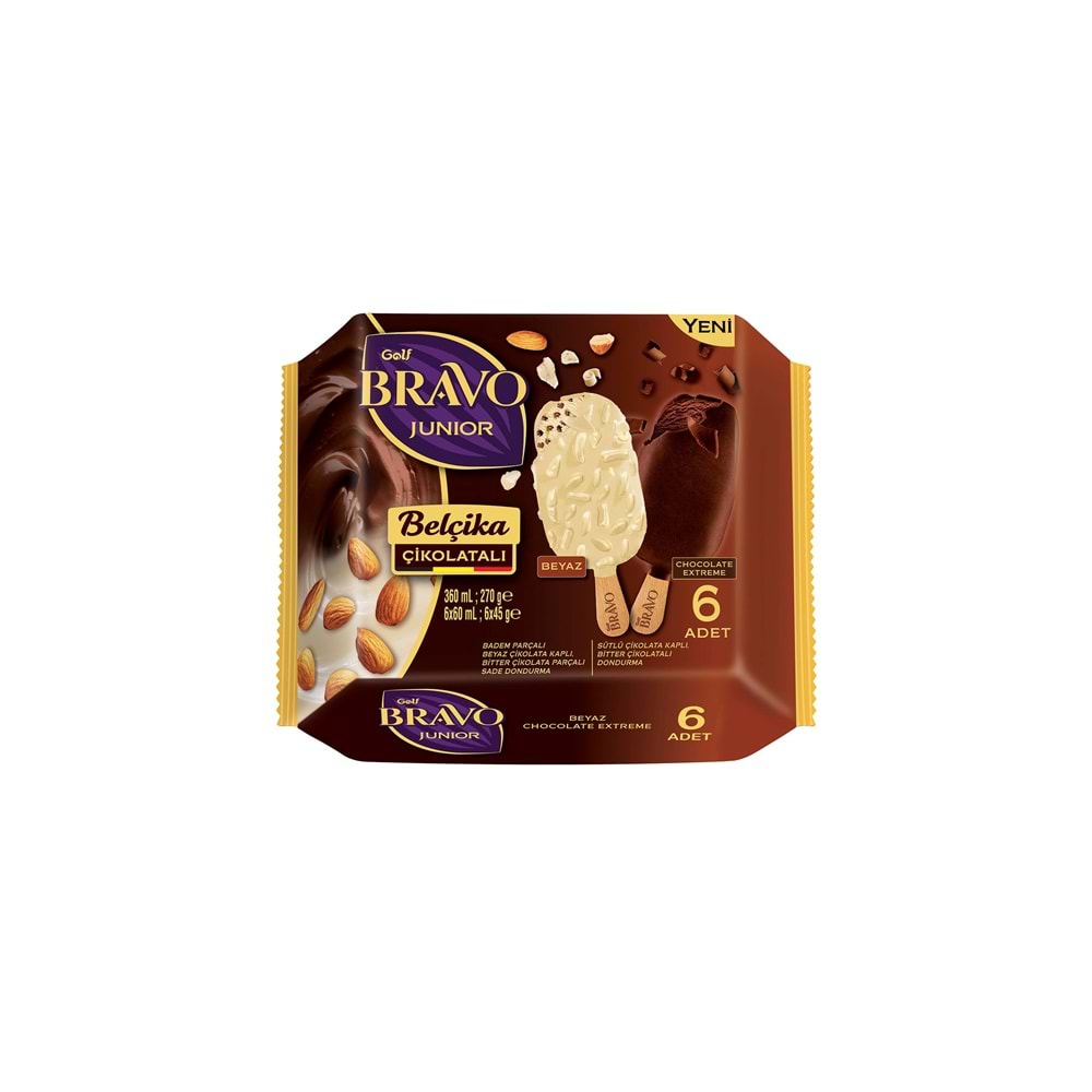 GOLF BRAVO JR MP CHO.EXT-BEY 360 ML*4 AD