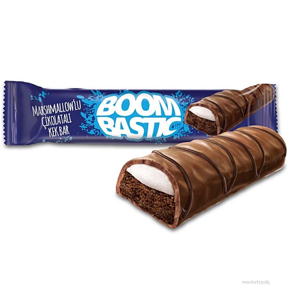 40 GR ŞÖLEN BOOMBASTİK MARŞMALLOW ÇİKOLATALI KEK BAR
