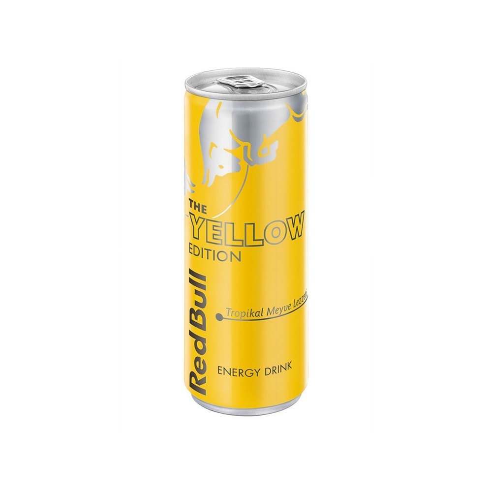 250 ML REDBUL YELLOW EDİTİON TROPİKAL MEYVE