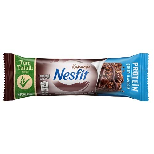 20 GR NESTLE NESFİT KAKAOLU PROTEİN TAM TAHIL LİFLİ BESİN