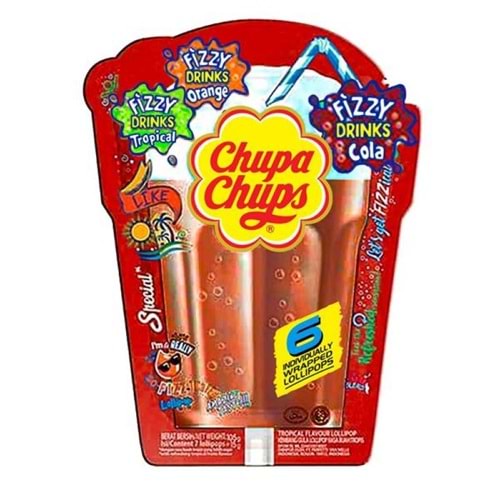 CHUPA CHUPS KURUKAFA PORTAKAL ŞEKER