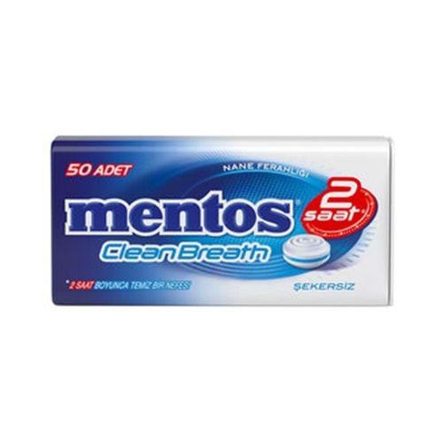 50 ADET MENTOS NANE AROMA SIKI ŞEKER