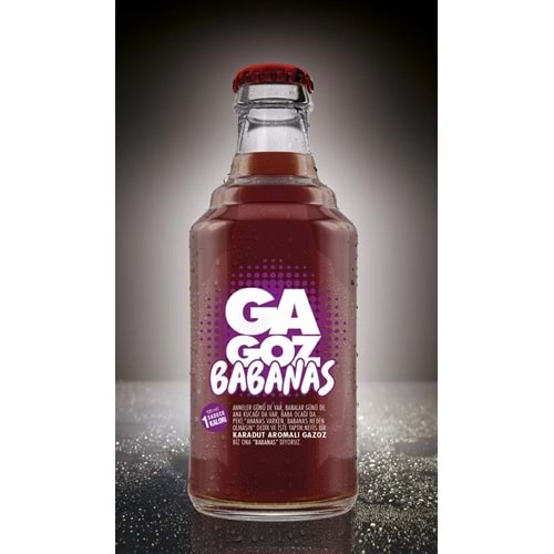 250 ML GAGOZ ŞEKERSİZ BABANAS ANANAS AROMALI GAZOZ