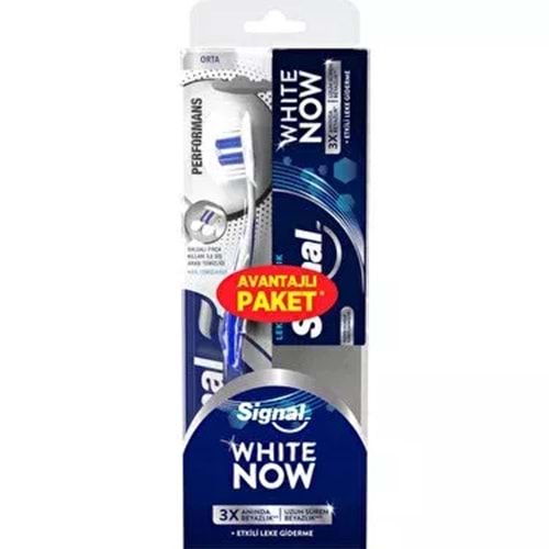 50 ML SİGNAL WHİTE NOW DİŞ MACUNU+ FIRÇA