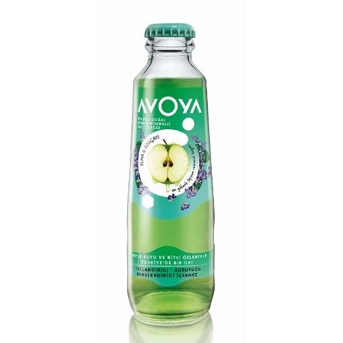 200 ML AVOYA* ELMA AROMALI MEYVELİ MADEN SUYU