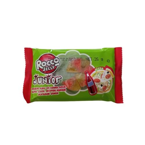 28 GR ROCCO JELLY FASTFOOD PİZZA ŞEKER