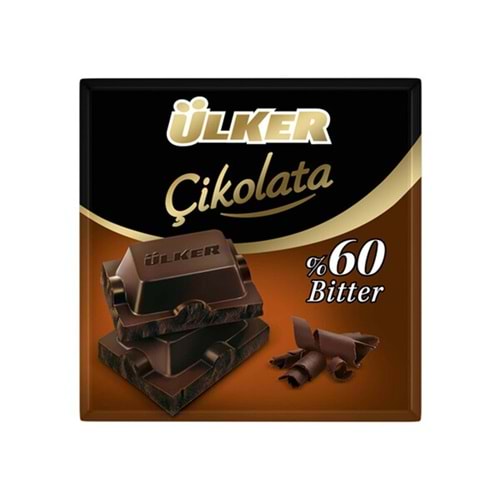 60 GR ÜLKER %60 BİTTER ÇİKOLATA