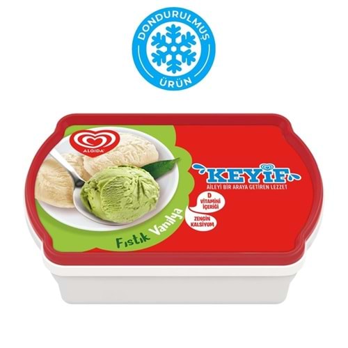 750 ML ALGIDA KEYIF FISTIK VANİLYA D VİTAMİN
