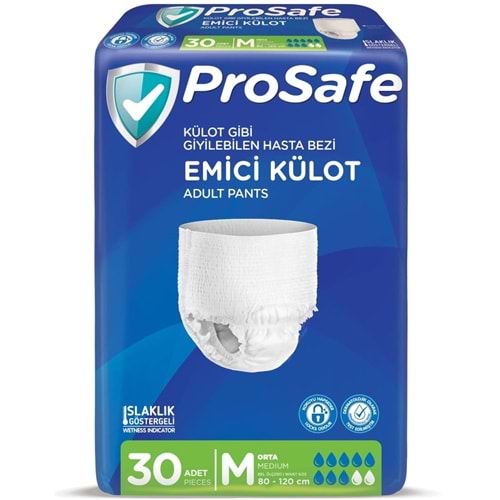 30 ADET PROSAFE MİDİUM ORTA KÜLOT YETİŞKİN HASTA BEZİ