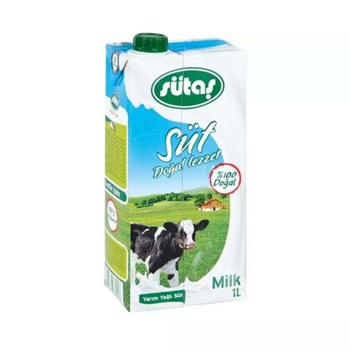 1 L SÜTAŞ SÜT YARIM YAĞLI