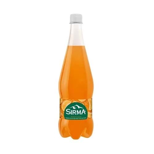 1 L SIRMA MANDALİNA AROMALI DOĞAL MİNERALLİ MADENSUYU