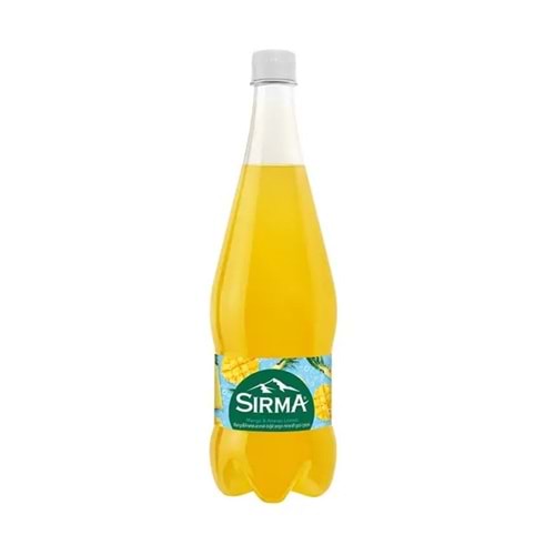 1 L SIRMA MANGO&ANANAS AROMALI DOĞAL MİNERALLİ MADENSUYU