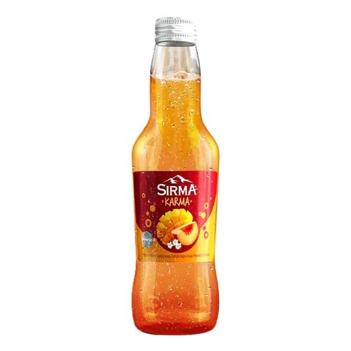 250 MLL SIRMA KARMA MANGO&KARAMÜRVER ÇİÇEĞİ AROMALI DOĞAL MİNERALLİ MADENSUYU
