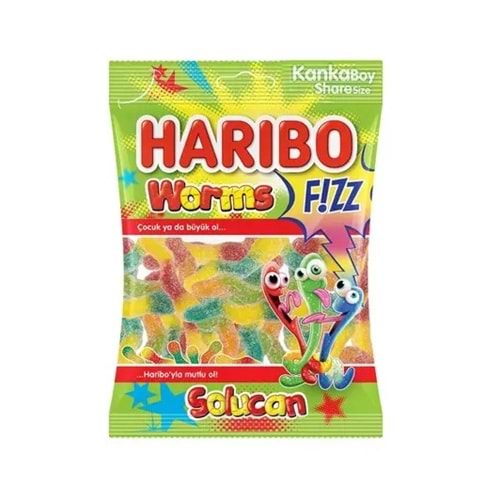 80 GR HARİBO SOLUCAN EKŞİ