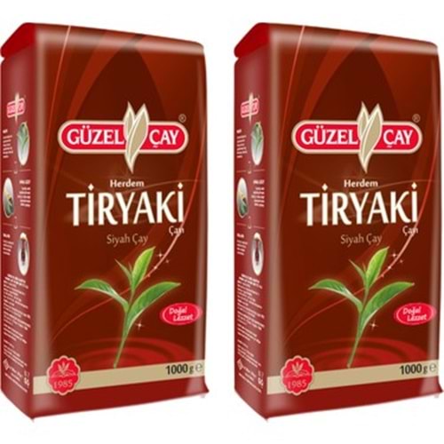 1000 GR GÜZELÇAY HERDEM TİRYAKİ SİYAH ÇAY