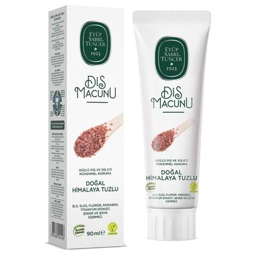 90 ML EYÜP SABRİ TUNCER DOĞAL HİMALAYA TUZLU DİŞ MACUNU