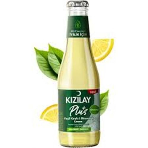 200 ML KIZILAY* + PLUS YEŞİL ÇAY GİNSENG AROMALI