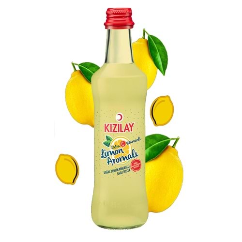 200 ML KIZILAY* C+ LİMON AROMALI MADEN SUYU