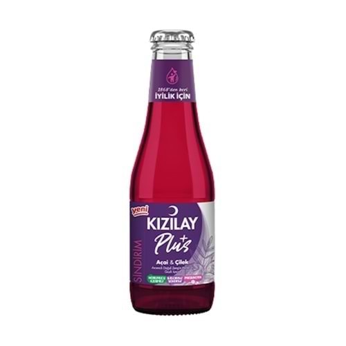 200 ML KIZILAY* AÇAİ ÇİLEK AROMALI MADENSUYU