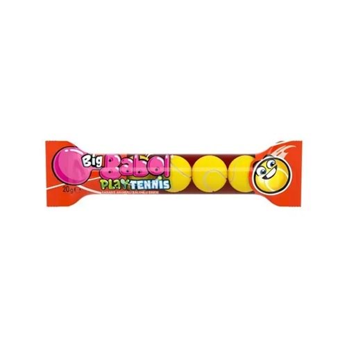 20 GR BİG BABOL PLAY TENNİS ANANAS AROMALI SAKIZ