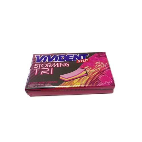 33 GR VİVİDENT STORMİNG TRİO AHUDUDU LİMON