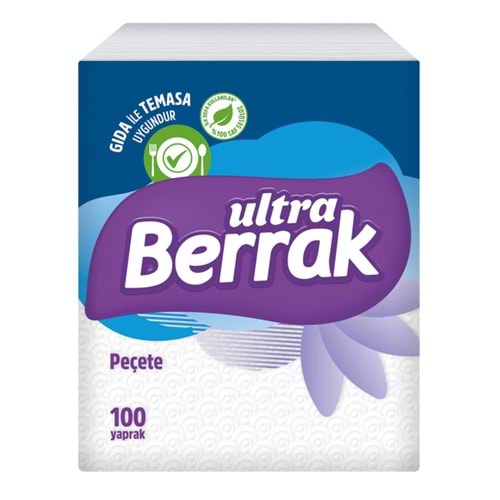 100 ADET BERRAK EKONOMİK KARE PEÇETE