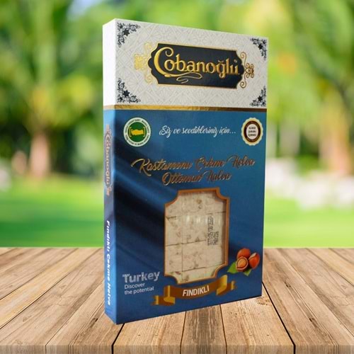 200 GR ÇOBANOĞLU FINDIKLI KASTAMONU ÇEKME OSMANLI HELVASI