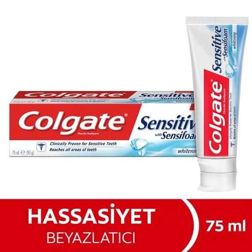 75 ML COLGATE SENSITIVE WHİTİNG DİŞ MACUNU