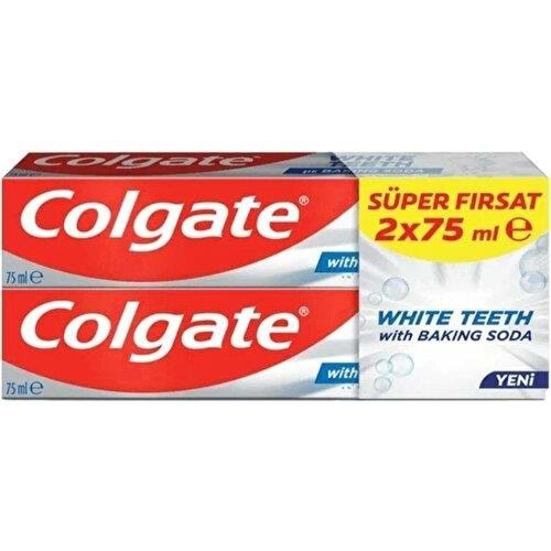 75+75 ML COLGATE WHİTE TEETH DİŞ MACUNU