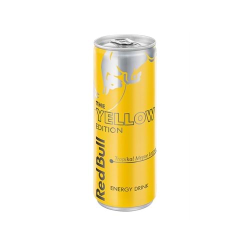 250 ML REDBUL YELLOW EDİTİON TROPİKAL MEYVE