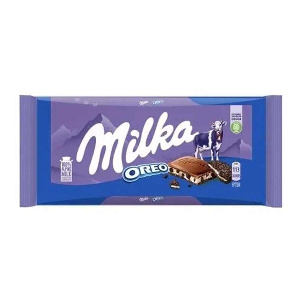 100 GR MİLKA OREO TABLET ÇİKOLATA