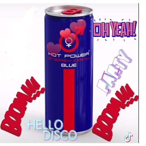 250 ML HOT POWER ENERJİ İÇECEĞİ