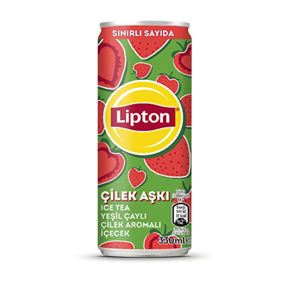 330 ML LİPTON ÇİLEK AŞKI AROMALI SOĞUK ÇAY