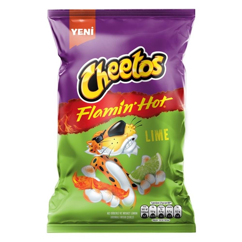 105 GR CHEETOS FLAMİN HOT LİME